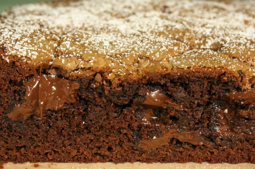 Brownie slab resized
